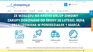 opinie Www.etrampoliny.pl