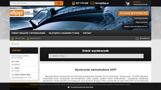 opinie Wycieraczki samochodowe DIPP
