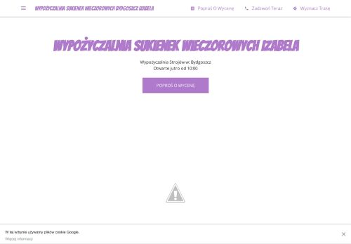 opinie Wypożyczalnia Sukienek Wieczorowych IZABELA
