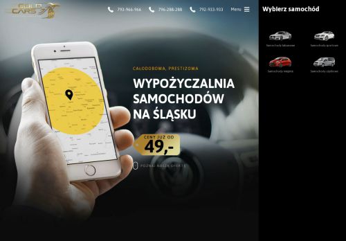 opinie Wypożyczalnia samochodów Gold Cars 