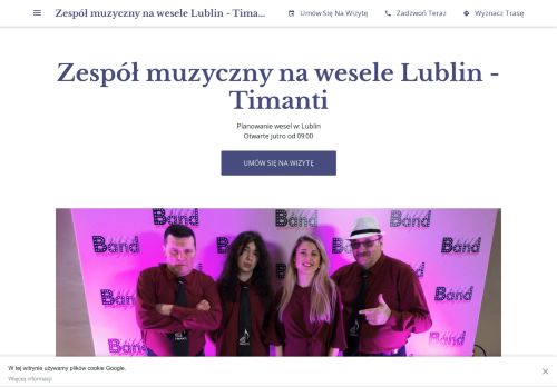 opinie Zespół muzyczny na wesele Lublin - Timanti