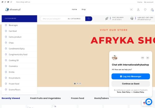 opinie  International Afryka Shop Warszawa
