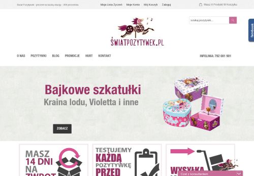 opinie  Świat Pozytywek