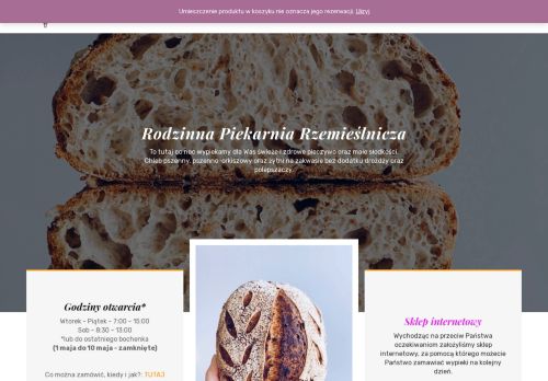 opinie Świeżo Upieczona Rodzinna Piekarnia Rzemieślnicza